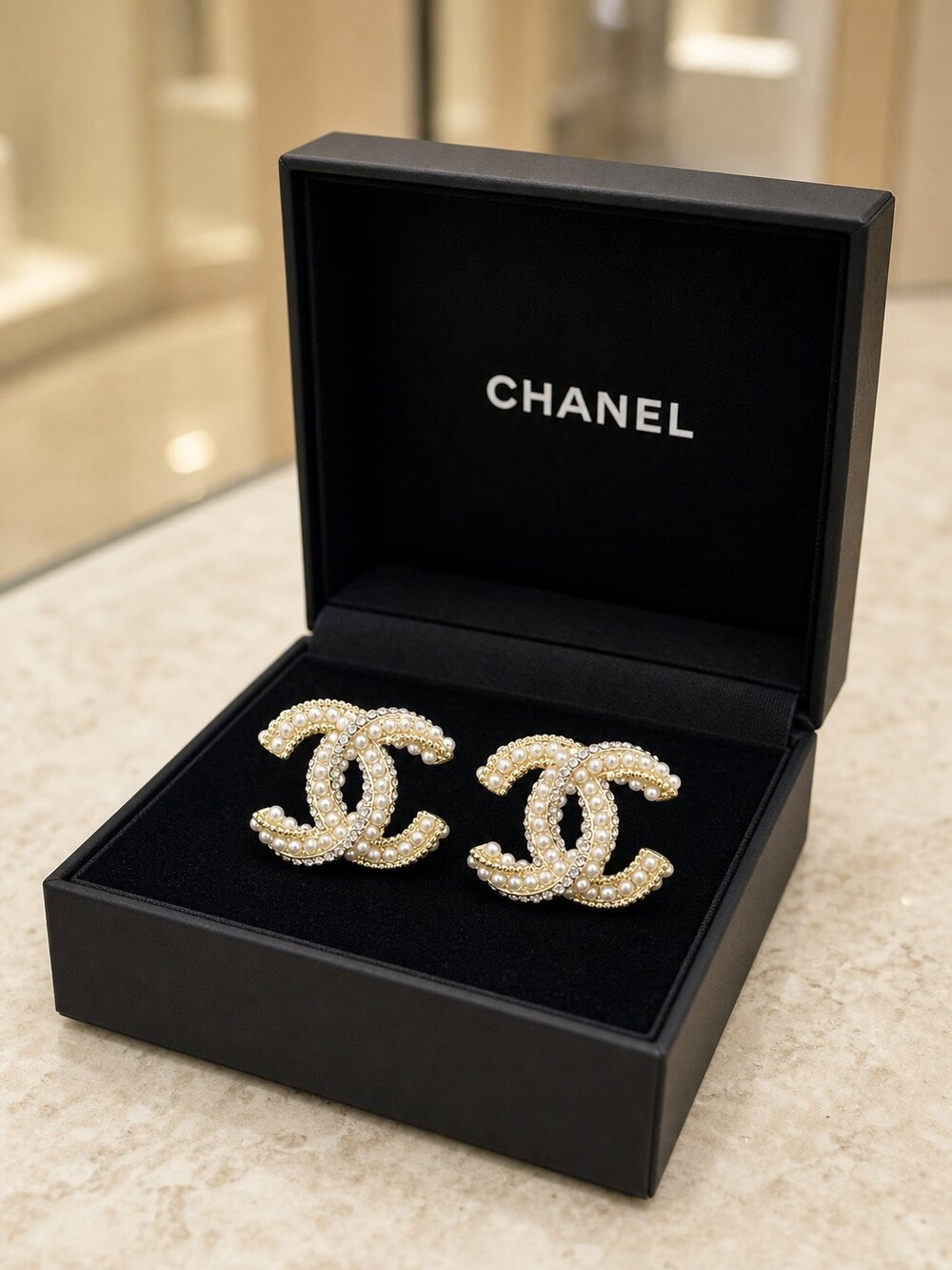 CHANEL Classic Parisian Earrings Style 13 | New with Box - Picture 2 of 9